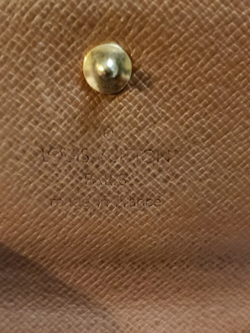 Authentic Louis Vuitton Monogram Trifold Wallet - Brown & Gold Hardware